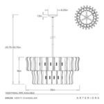 Product Image 9 for Verity Chandelier from Arteriors