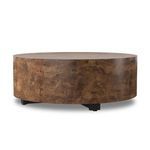 Product Image 2 for Hudson Dark Bark Paper Round Coffee Table from Four Hands