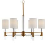Product Image 1 for Welkin 6 Light Modern Chandelier from Uttermost