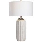 Product Image 3 for Azariah White Crackle Table Lamp from Uttermost
