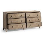 Product Image 3 for Caldera Six Drawer Dresser from Johnathan Charles
