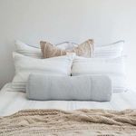 Product Image 3 for Jackson 28" x 36" Large Decorative Bed Pillow - White /  Ocean from Pom Pom at Home