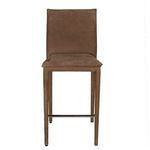 Product Image 3 for Newton Orris Brown Leather Counter Chair from Noir