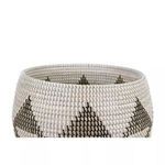 Product Image 1 for White & Brown Seagrass Basket from Creative Co-Op