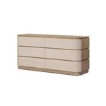 Product Image 2 for Mariella Linen 6 Drawer Dresser from Four Hands