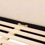 Product Image 9 for Quincy Lisbon Cream King Bed from Four Hands