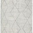 Product Image 2 for Ammil Hand Knotted Trellis Cream/ Black Area Rug from Jaipur 