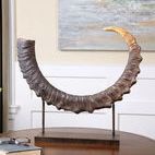 Product Image 1 for Uttermost Sable Antelope Horn Sculpture from Uttermost