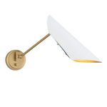 Product Image 2 for Vest White Brass Single Arm Sconce from Regina Andrew Design