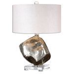 Product Image 1 for Uttermost Everly Silver Glass Table Lamp from Uttermost