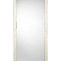 Product Image 1 for Monroe Mother of Pearl Rectangle Floor Mirror from Jamie Young