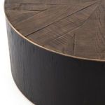 Product Image 2 for Perry Ebony Drum Coffee Table  from Four Hands