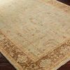 Product Image 3 for Normandy Hand-Knotted Wool Cream / Light Sage Rug - 4' x 6' from Surya