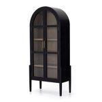 Product Image 7 for Tolle Cabinet - Drifted Matte Black from Four Hands