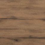 Macro close-up of oak veneer surface texture highlighting natural wood grain and knots