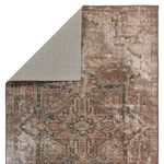 Product Image 3 for Kate Vintage-Style Lester + Minita Medallion Brown/ Tan Rug - 3' x 10' from Jaipur 