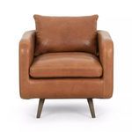 Product Image 2 for Kaya Swivel Chair - Haven Tobacco from Four Hands