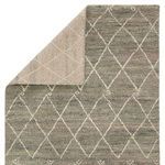 Product Image 2 for Batten Hand Knotted Trellis Green/ Ivory Area Rug from Jaipur 