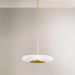 Product Image 6 for Blyford 1-Light Large Pendant - Aged Brass from Hudson Valley