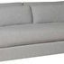 Leone Modular Sectional angled view showing sofa depth and plush cushions in Identify Dove fabric