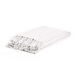Product Image 4 for Hendri 50"x 70" Throw Blanket Blanket in White from Classic Home Furnishings