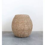 Product Image 1 for Handwoven Seagrass Stool from Creative Co-Op