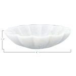 Product Image 15 for Carved Marble Flower Shape Dish from Creative Co-Op