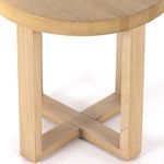 Detailed close-up of smooth tabletop finish highlighting subtle wood grain