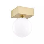 Product Image 2 for Aspyn 1 Light Flush Mount from Mitzi