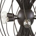 Product Image 9 for Akio Black Wrought Iron Chandelier from Currey & Company