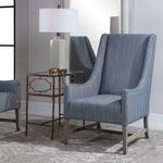 Product Image 3 for Galiot Wingback Accent Chair from Uttermost