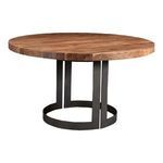 Product Image 1 for Bent Round Dining Table 54" Smoked from Moe's