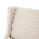 Product Image 16 for Jette Linen Upholstered Wing Back Swivel Chair from Four Hands