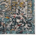 Product Image 2 for Romina Medallion Teal/ Gold Rug from Jaipur 
