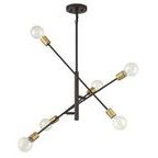 Product Image 2 for Bradley 6 Light Adjustable Chandelier from Savoy House 