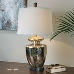 Product Image 1 for Uttermost Ailette Antiqued Mercury Glass Lamp from Uttermost