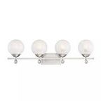 Product Image 1 for Medina Satin Nickel 4 Light Bath from Savoy House 