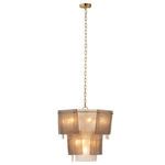 Product Image 9 for Aurora Small Clear and Smoke Seeded Glass Chandelier from Jamie Young