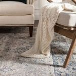 Product Image 2 for Ambre Medallion Light Gray / Blue Area Rug from Jaipur