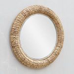 Product Image 2 for Twisted Seagrass Round Mirror from Uttermost