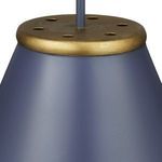 Product Image 5 for Pierrepont Small Blue Pendant from Currey & Company