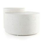 Product Image 1 for Meza White Nesting Drum Coffee Tables from Four Hands