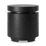 Product Image 3 for Higgins Textured Ebony Outdoor Round Propane Enclosure from Four Hands