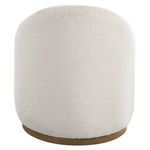 Product Image 9 for Swirl Swivel Sheepskin Ottoman from Uttermost