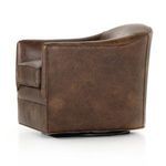 Product Image 18 for Quinton Round Arvada Cigar Leather Swivel Accent Chair  from Four Hands