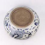 Product Image 2 for Blue & White Shallow Bowl Dragon Motif from Legend of Asia