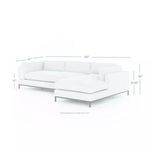 Grammercy 2 Piece Chaise Sectional image 4
