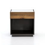 Product Image 2 for Holland Grey Lacquer Oak Nightstand  from Four Hands
