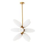 Product Image 3 for Starling Brushed Gold Brass Steel Chandelier from Arteriors