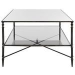Product Image 4 for Henzler Mirrored Steel Coffee Table from Uttermost